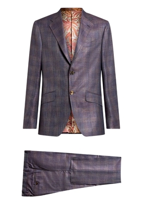 ETRO wool suit - Purple
