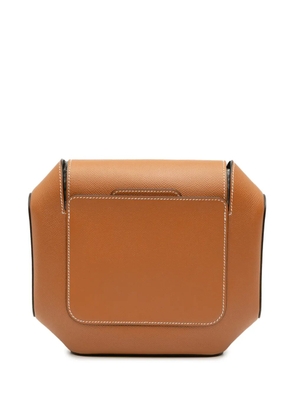 Hermès Pre-Owned 2016 Epsom Octogone clutch bag - Brown