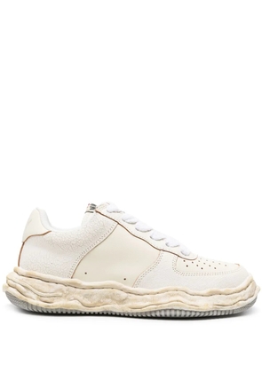 Maison MIHARA YASUHIRO Wayne leather sneakers - White