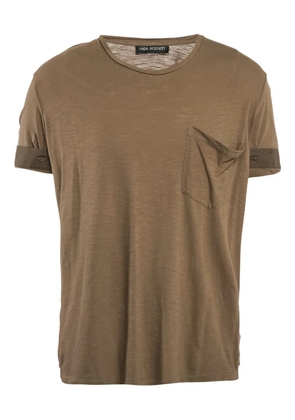 Neil Barrett cotton T-shirt - Brown