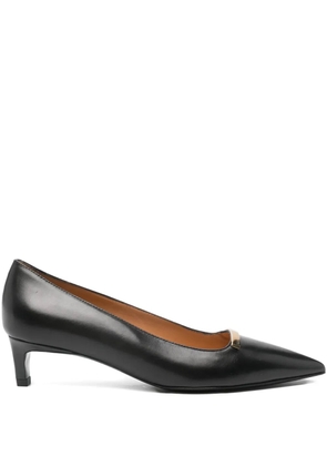 Tod's 40mm pointed-toe leather pumps - Black