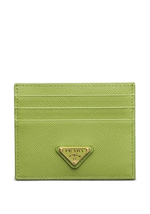 Prada Saffiano cardholder - Green
