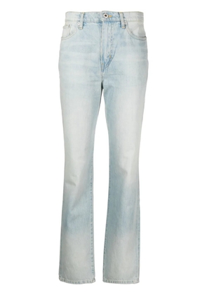 Kenzo Japanese high-waisted straight-leg jeans - Blue