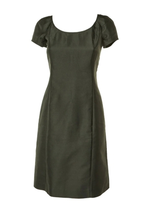 Armani Vintage short-sleeve sheath dress - Black