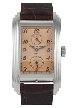 Patek Philippe Pre-Owned pre-owned 10-Day Tourbillon 51mm - Pink