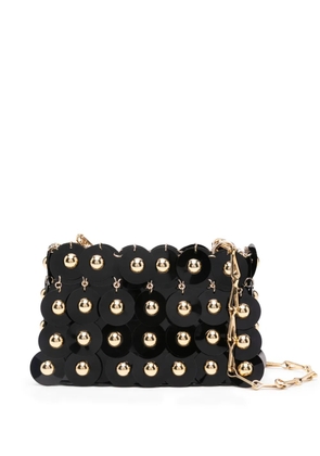 Rabanne nano Sparkler shoulder bag - Black