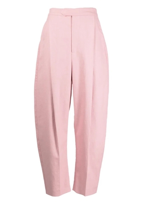 ANOUKI high-waist tapered trousers - Pink