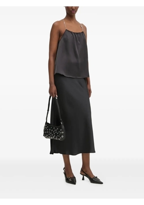 HUGO chain-strap top - Black