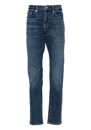 FRAME L'Homme mid-rise slim-fit jeans - Blue