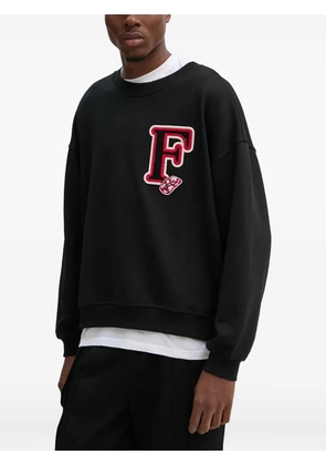 Fiorucci logo-embroidered sweatshirt - Black