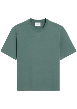 AMI Paris Ami de Coeur cotton T-shirt - Green