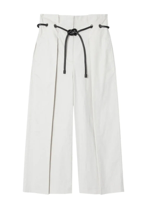 3.1 Phillip Lim pleated drawstring trousers - White