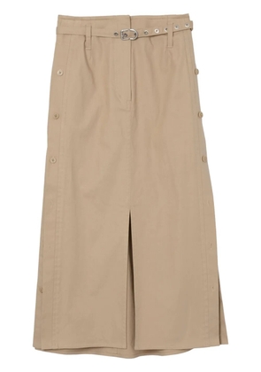 3.1 Phillip Lim belted midi skirt - Neutrals