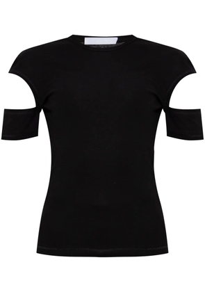 Helmut Lang cut-out T-shirt - Black