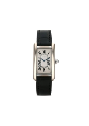 Cartier 2000 18K white gold Tank Américaine 19mm