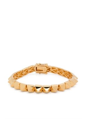 Eddie Borgo 12kt gold vermeil Pyramid bracelet