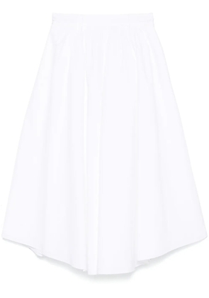 Dorothee Schumacher poplin midi skirt - White