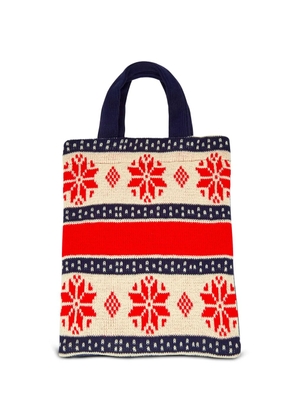 Comme Des Garçons Shirt 'Strong Will' tote bag - Blue