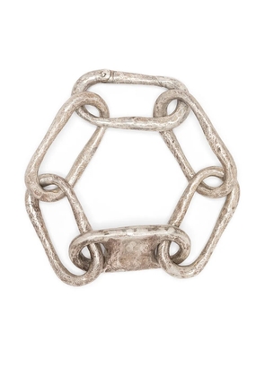 Parts of Four Roman Large Link bracelet - Silver