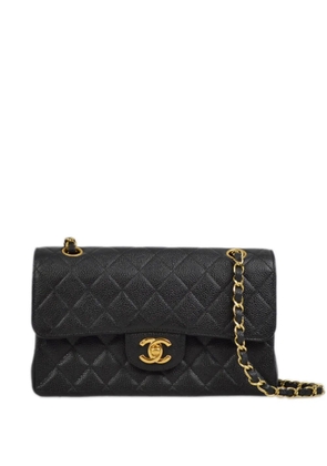 CHANEL Pre-Owned 2000 small Double Flap shoulder bag - Black