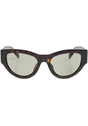 Saint Laurent Eyewear Cassandre sunglasses - Brown