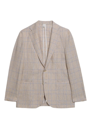 Brooks Brothers Prince of Wales-check blazer - Neutrals