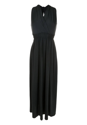 Lygia & Nanny Venus elasticated-waist midi dress - Black