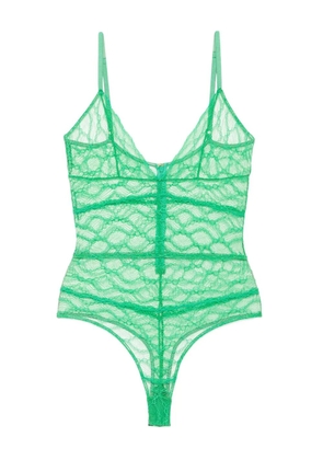 Kiki de Montparnasse Mon Cheri bodysuit - Green