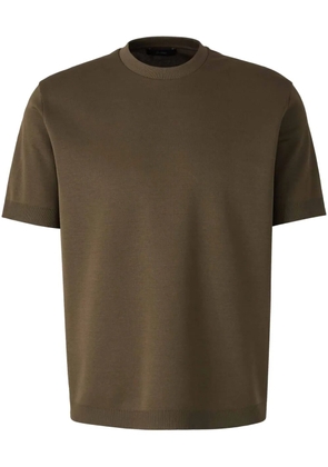 Herno logo-plaque T-shirt - Green