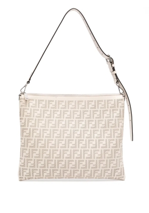 FENDI Fendi After FF shoulder bag - Neutrals