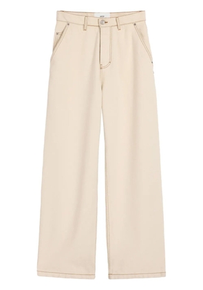 AMI Paris wide-leg jeans - White