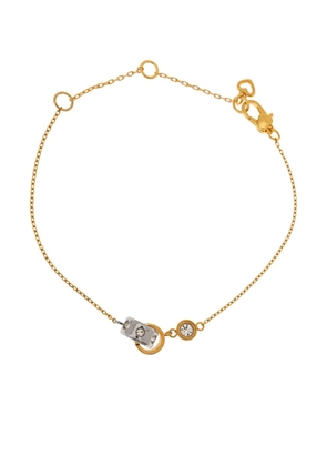 Kate Spade crystal-embellished bracelet - Gold