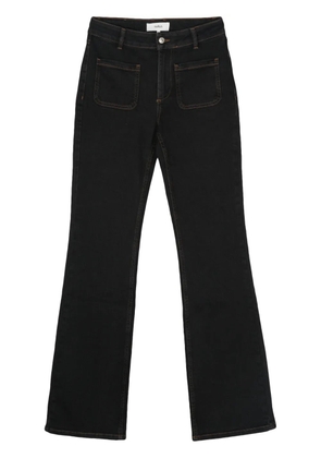 Ba&Sh Ross mid-rise flared jeans - Black