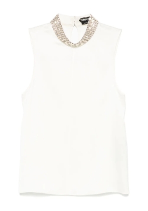 TOM FORD sleeveless top - White