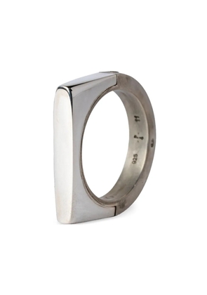 Parts of Four Sistema Oval sterling silver ring