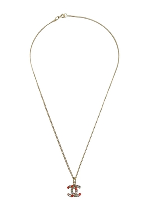 CHANEL Pre-Owned 2004 CC pendant necklace - Gold