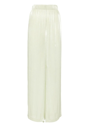 Simkhai georgette straight-leg trousers - Green