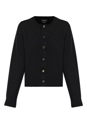 Kate Spade button-embellished cardigan - Black