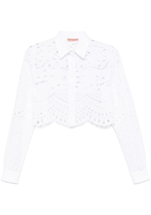 Ermanno Scervino broderie anglaise shirt - White
