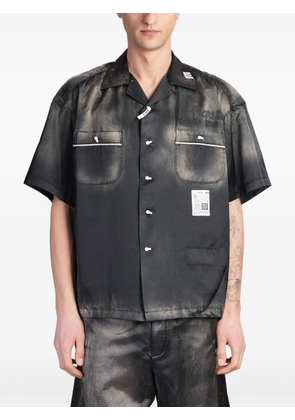 Maison MIHARA YASUHIRO distressed shirt - Black