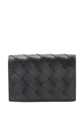 Bottega Veneta Pre-Owned Intrecciato leather wallet - Black