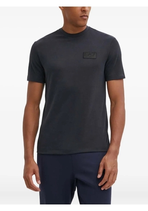 Ea7 Emporio Armani logo patch t-shirt - Blue
