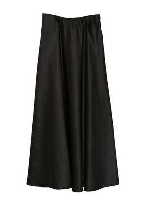 Forte Forte satin A-line skirt - Black