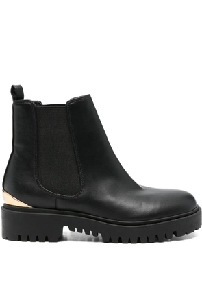 GUESS USA 40mm metallic-detail chelsea boots - Black