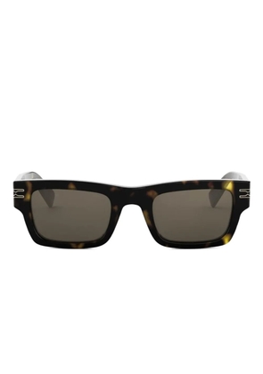 Bvlgari B.zero1 rectangle sunglasses - Brown