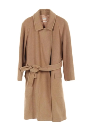 Hermès Pre-Owned 00's wrap coat - Brown