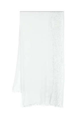 Faliero Sarti New Dalila sequin-embellished scarf - Blue