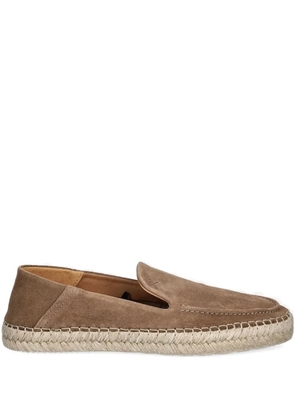 Hackett suede espadrille - Brown