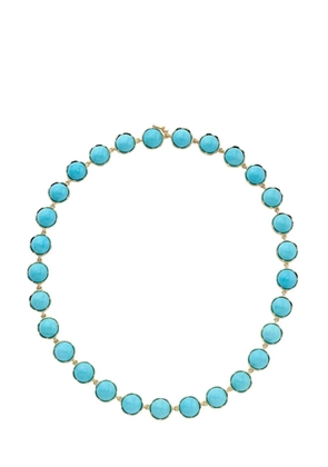 Irene Neuwirth 18kt yellow gold Kingman turquoise necklace