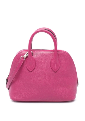 Hermès Pre-Owned 2017 Mini Chevre Mysore Bolide 1923 satchel - Pink